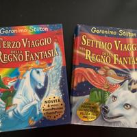 2 libri Viaggio nel regno della Fantasia