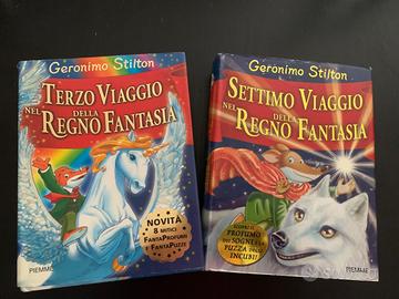 2 libri Viaggio nel regno della Fantasia