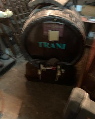 Botte vino con cisterna separata inox