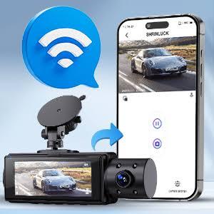 SHRINLUCK X5 4K WiFi Dashcam
