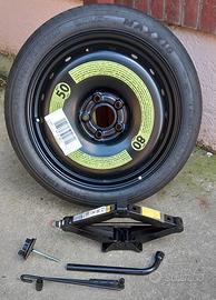 ruotino Kit 125/70 r17 bmw serie 1 2 3 x1 audi a4