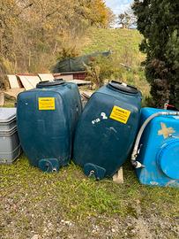 2 Cisterne serbatoio acqua Hydroplast