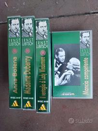 4Videocassette VHS di film di Lubitsch in italiano