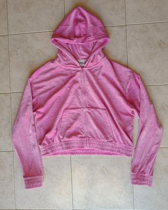 Everlast rosa Y2K crop iconica – logo rilievo S