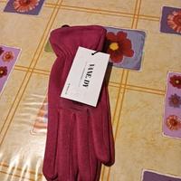 Guanti Donna, Taglia Unica, Fucsia, Viscosa