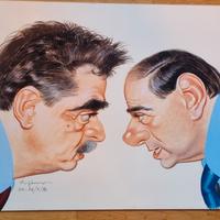 Achille Occhetto vs Silvio Berlusconi Lo scontro 