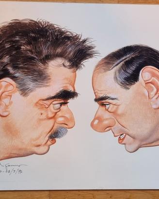 Achille Occhetto vs Silvio Berlusconi Lo scontro 