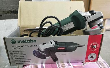 Smerigliatrice angolare Metabo W 7-115 da 750W