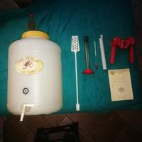 Kit fermentatore completo per produzione birra