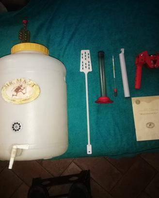 Kit fermentatore completo per produzione birra