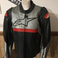 Giacca moto pelle alpinestars