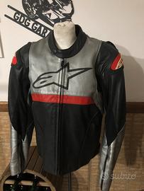 Giacca moto pelle alpinestars