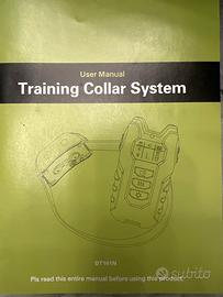 Collare sistema da addestramento cane nuovo