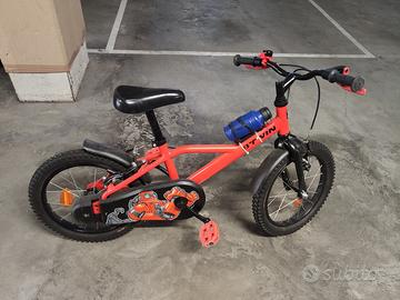 Bici decathlon bimbo 16 pollici