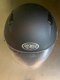 Casco PREMIER, nero opaco, S.
