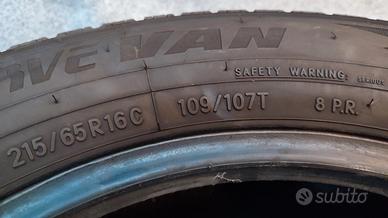 gomme invernali 215/65 r16c