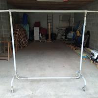 Appendiabiti Stand Ferro Smontabile Ambulanti Usat