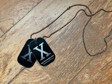 Raro Set Dog Tags Apple Mac OS X Panther-Originali