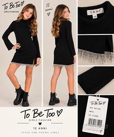 Vestito To Be Too 12 anni nuovo con strass