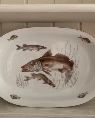 Piatto da portata ovale da pesce