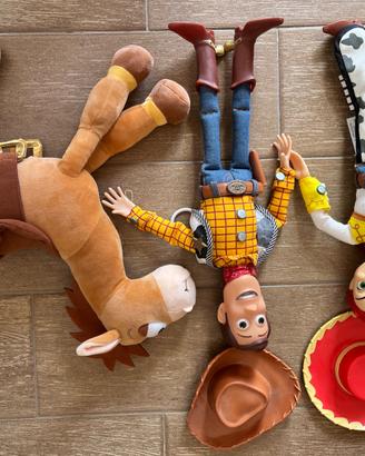 Personaggi Toy Story woody jessy bullseye