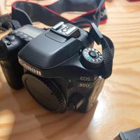 Canon eos 80D come nuova