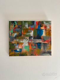 Dipinto su tela, acrilico.