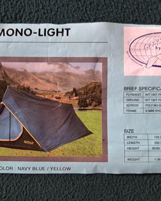 Tenda da campeggio mono-light