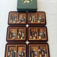 6 Sottobicchieri JASON COASTERS Vintage "Fine Wine