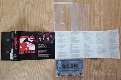 Musicassetta Metallica "Kill 'Em All" (cassette)