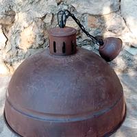 Lampada da sospensione in stile industriale vintag