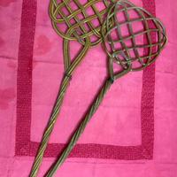 Coppia di battipanni vintage