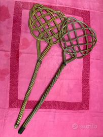 Coppia di battipanni vintage