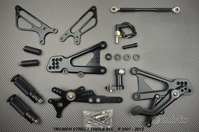 Pedane arretrate STREET TRIPLE 675 / R 2007 2012
