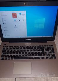 Notebook Asus corei5 Windows 10 hard disk 500gb 