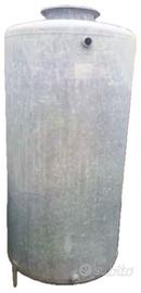 Serbatoio verticale zincato 1000 litri
