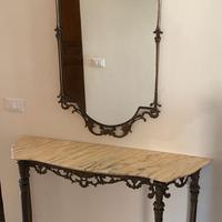 tavolino con specchio