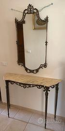 tavolino con specchio