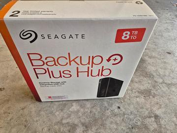 Seagate Backup Plus Hub 8TB External Desktop Hard 