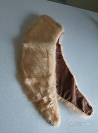 collo in pelliccia visone 