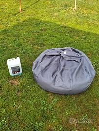 Pouf poltrona a pera.