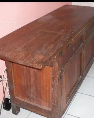 Bancone vintage in legno