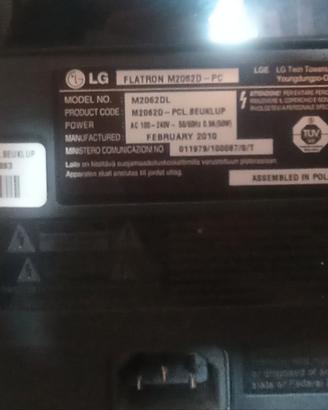 Monitor Lg24'