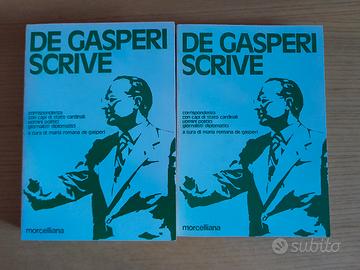 De Gasperi scrive 