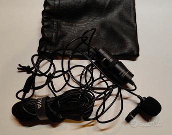 Microfono lavallier Boya byM1