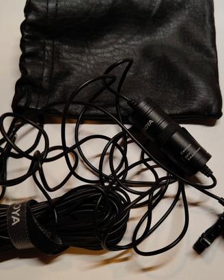 Microfono lavallier Boya byM1