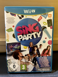Sing Party WiiU Nintwndo Wii U