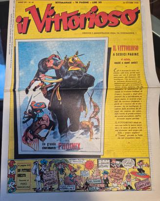 Il Vittorioso 1950-1951 fumetti 56 uscite
