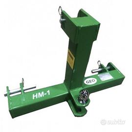 Attacco traino a tre punti geo hm1 per trattore