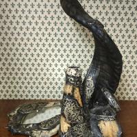 POSTAZIONE TRUCCO NOMADE AFRICA ARTIGIANALE!UNICO!